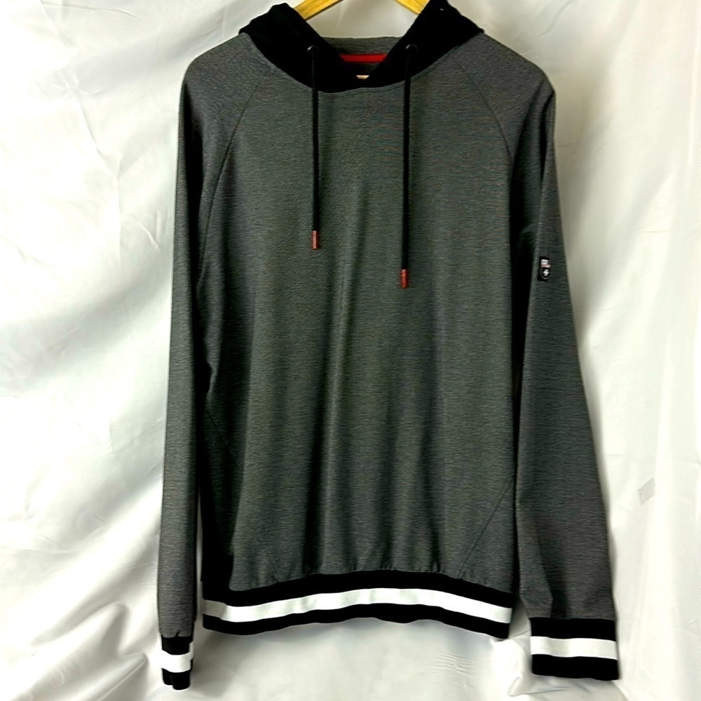 MONTFORD men’s grey hoodie.
